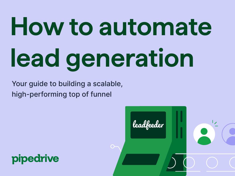 Omslag: How to automate lead generation